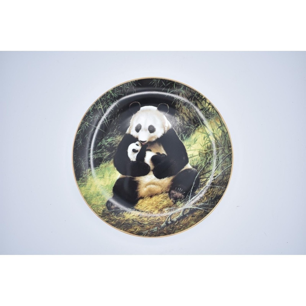 1989 W.L. George Collector Plate The Panda Last Of Their Kind w/Box & COA - Picture 5 of 7